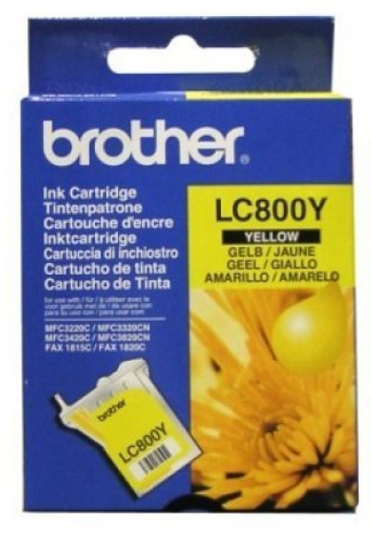 Brother LC-800Y Kartuş (Sarı)