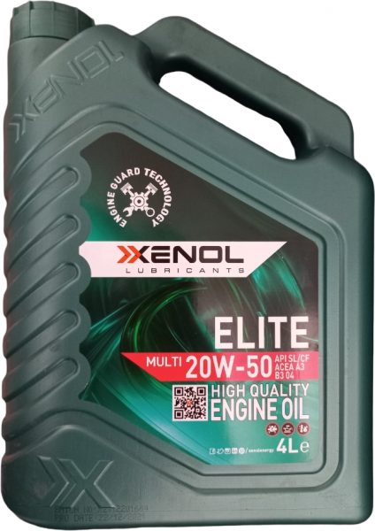 Xenol Elite Multi 20W-50 Motor Yağı (4 litre)