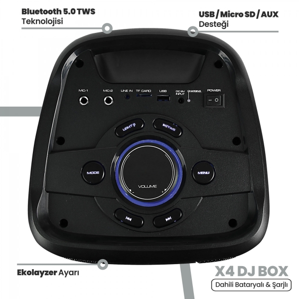 Goldmaster X4 Müzik Sistemi