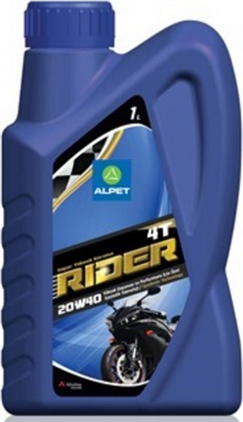 Alpet Rider 4T 20W-40 Motor Yağı (1 litre)