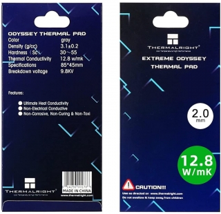 Thermalright Extreme Odyssey 85x45x2 mm Termal Ped