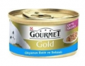 Gourmet Gold Balık Ispanaklı Yetişkin 80 gr resim