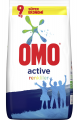 Omo Active Renkliler Toz Çamaşır Deterjanı 9 kg resim
