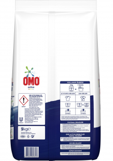 Omo Active Renkliler Toz Çamaşır Deterjanı 9 kg