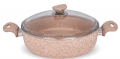 FMS G2002 Granit Basık Tencere 26 cm resim