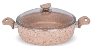 FMS G2002 Granit Basık Tencere 26 cm