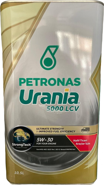 Petronas Urania 5000 LCV 5W-30 Motor Yağı (10.5 litre)