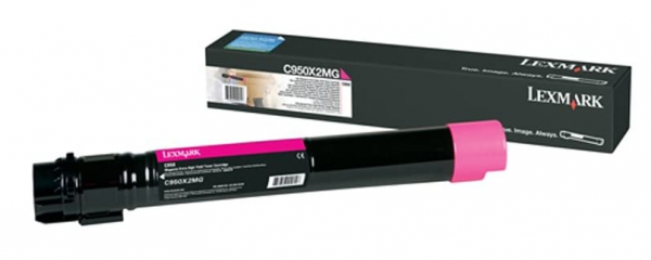 Lexmark C950X2-MG Toner (Kırmızı)