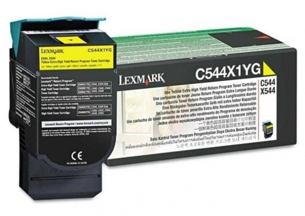 Lexmark C544X1-YG Toner (Sarı)