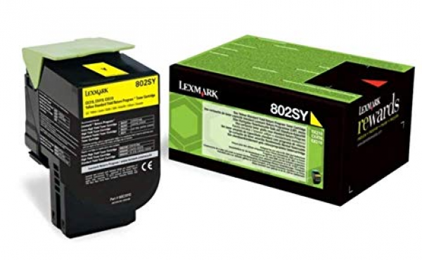 Lexmark 802-SY Toner (Sarı)