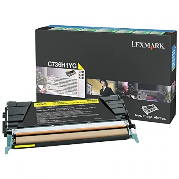 Lexmark C736H1-YG Toner (Sarı)