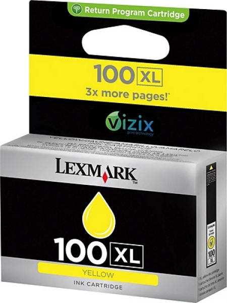 Lexmark 100XL Kartuş (Sarı)