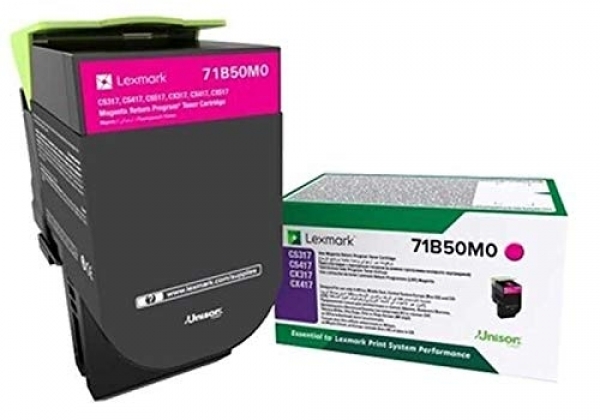Lexmark 71B50-M0 Toner (Kırmızı)