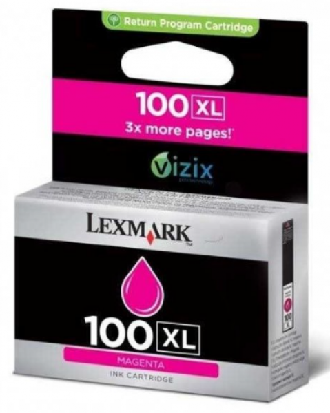 Lexmark 100XL Kartuş (Kırmızı)