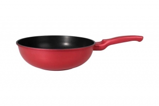 Akdeniz Ametist Döküm Wok Tava 28 cm