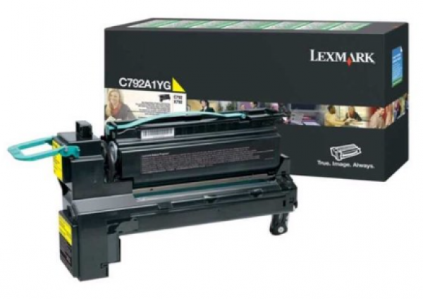 Lexmark C792A1YG Toner (Sarı)