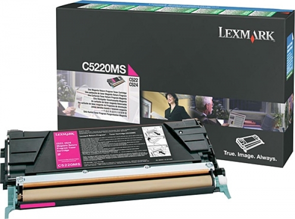 Lexmark C5220MS Toner (Kırmızı)