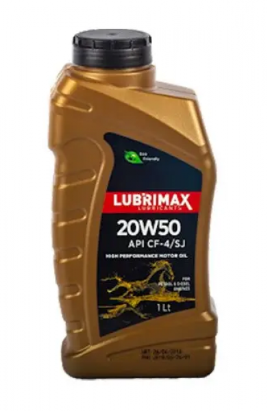 Lubrimax 20W-50 Motor Yağı (1 litre)