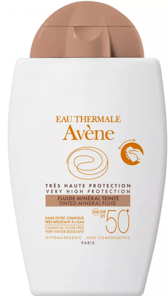 Avene Fluide Mineral Teintee 50+ Faktör 40 ml