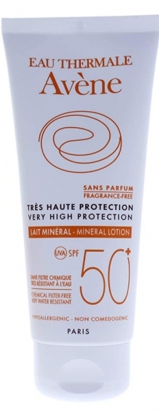 Avene Lait Mineral 50+ Faktör 100 ml