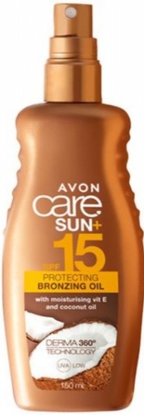 Avon Care Hindistan Cevizli Bronzlaştırıcı Yağ 15+ Faktör 150 ml