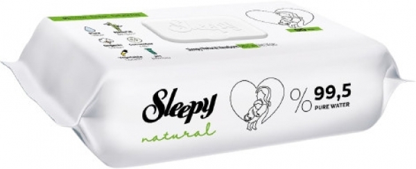 Sleepy Natural Islak Bebek Havlusu