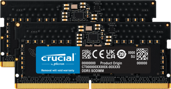 Crucial CT2K32G48C40S5 64 GB 4800 MT
