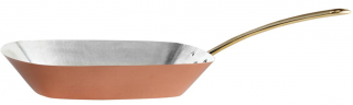 Jumbo Craft Bakır Dövmeli Kare Tava 28 cm
