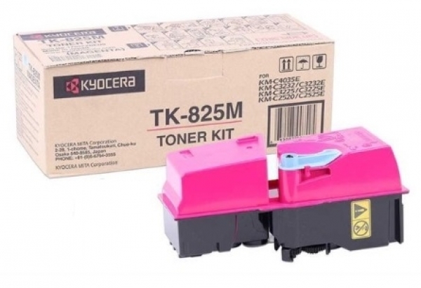 Kyocera TK-825M Toner (Kırmızı)