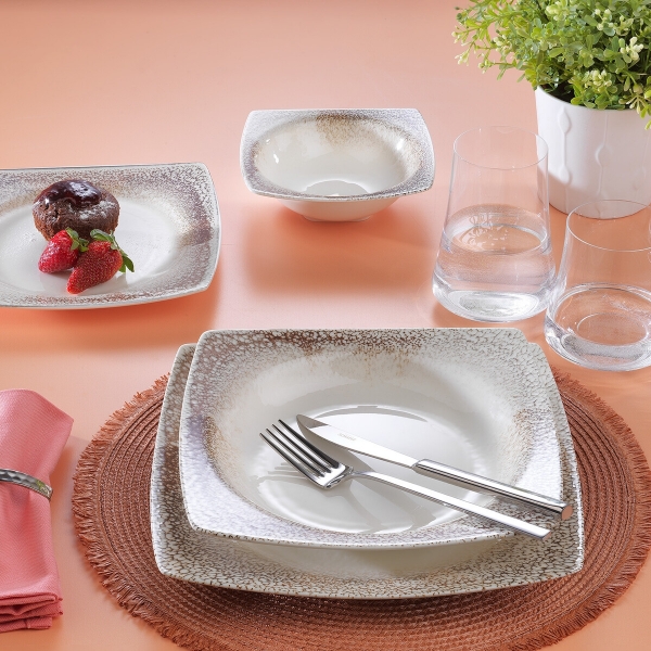 Schafer Earth KAH01 24 Parça Yemek Takımı