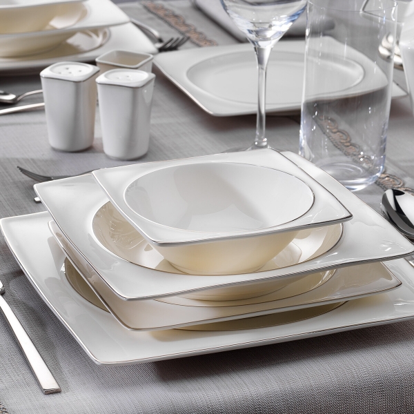 Schafer Glamor Pure PLT01 60 Parça Yemek Takımı