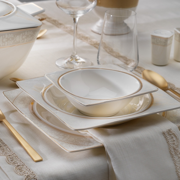 Schafer Glamor Elegant BYZ01 60 Parça Yemek Takımı