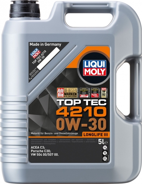 Liqui Moly Top Tec 4210 0W-30 Motor Yağı (5 litre)