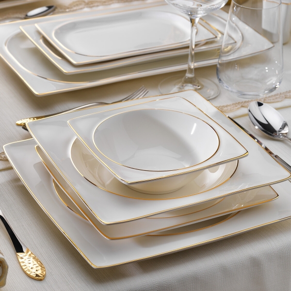 Schafer Glamor Pure GLD01 60 Parça Yemek Takımı