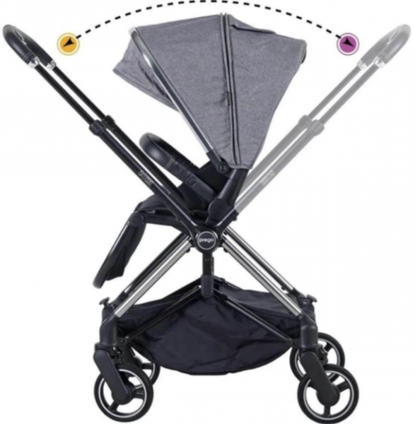 Prego Baby Mios Gri Şase Travel Sistem Bebek Arabası