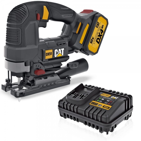 CAT DX51BCB Dekupaj Testere (Akü Dahil)