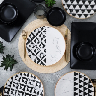 Keramika Trigon Marble 12 Parça Kahvaltı Takımı
