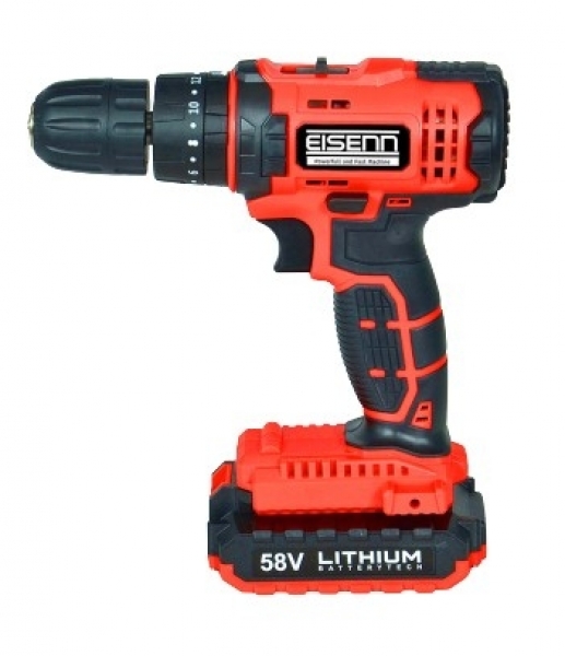 Eisenn Pro Plus 58 V 8 Ah Akülü Matkap (Kırmızı)