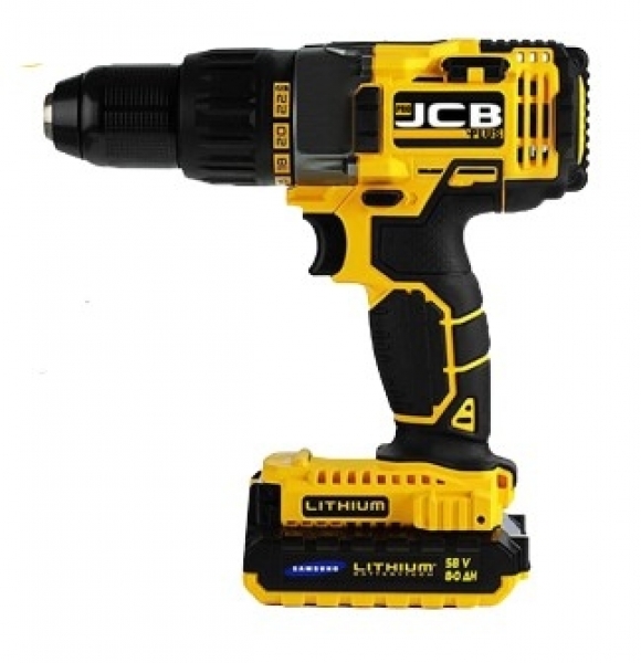 JCB Pro Plus 58 V 8 Ah Akülü Matkap (Sarı)