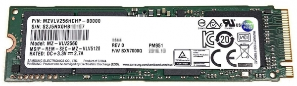 Samsung PM951 SSD