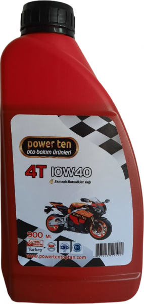 Powerten 4T 10W-40 Motor Yağı (0.9 litre)