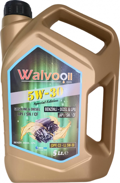 Walvooil 5W-30 DPF Motor Yağı (5 litre)