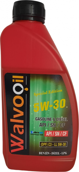 Walvooil 5W-30 DPF Motor Yağı (0.9 litre)
