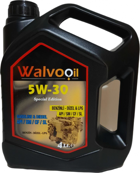 Walvooil 5W-30 Motor Yağı (4 litre)