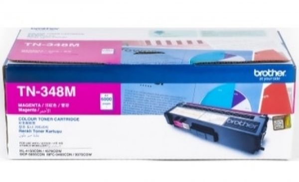 Brother TN-348M Toner (Kırmızı)