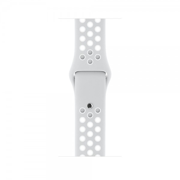Apple Watch Nike+ Series 2 (38 mm) Gümüş Rengi Alüminyum Kasa ve Saf Platin/Beyaz Nike Spor Kordon Akıllı Saat