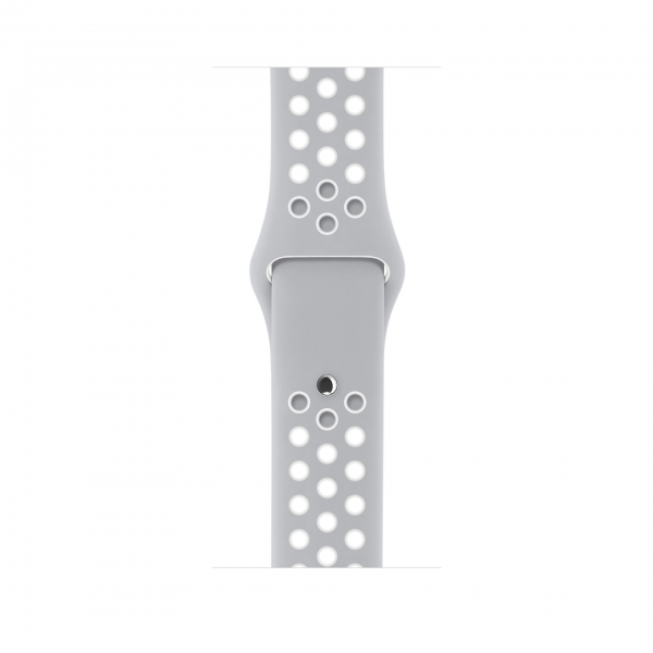 Apple Watch Nike+ Series 2 (42 mm) Gümüş Rengi Alüminyum Kasa ve Saf Platin/Beyaz Nike Spor Kordon Akıllı Saat