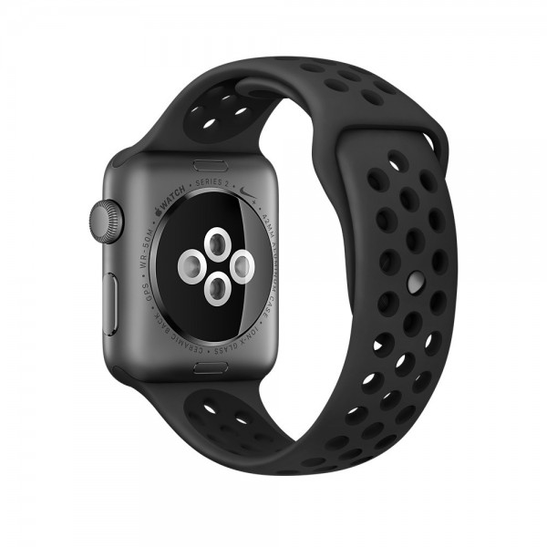 Apple Watch Nike+ Series 2 (42 mm) Uzay Grisi Alüminyum Kasa ve Antrasit/Siyah Nike Spor Kordon Akıllı Saat