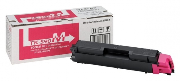 Kyocera TK-590M Toner (Kırmızı)