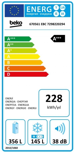 Beko 670561 EBC Buzdolabı